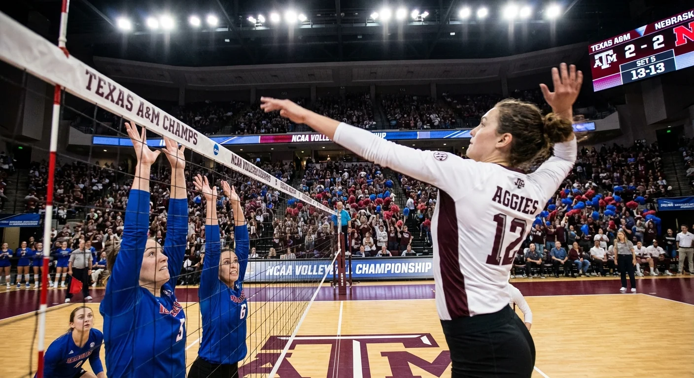 All-SEC NCAA Volleyball Title: Kentucky vs Texas A&M - Image 2