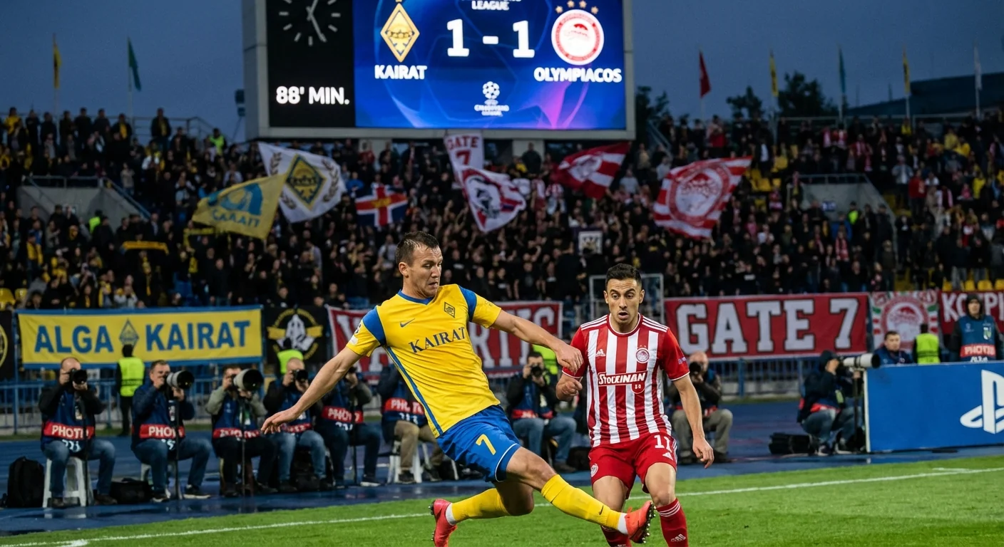 Astana Showdown: Kairat vs Olympiacos Decider - Image 1
