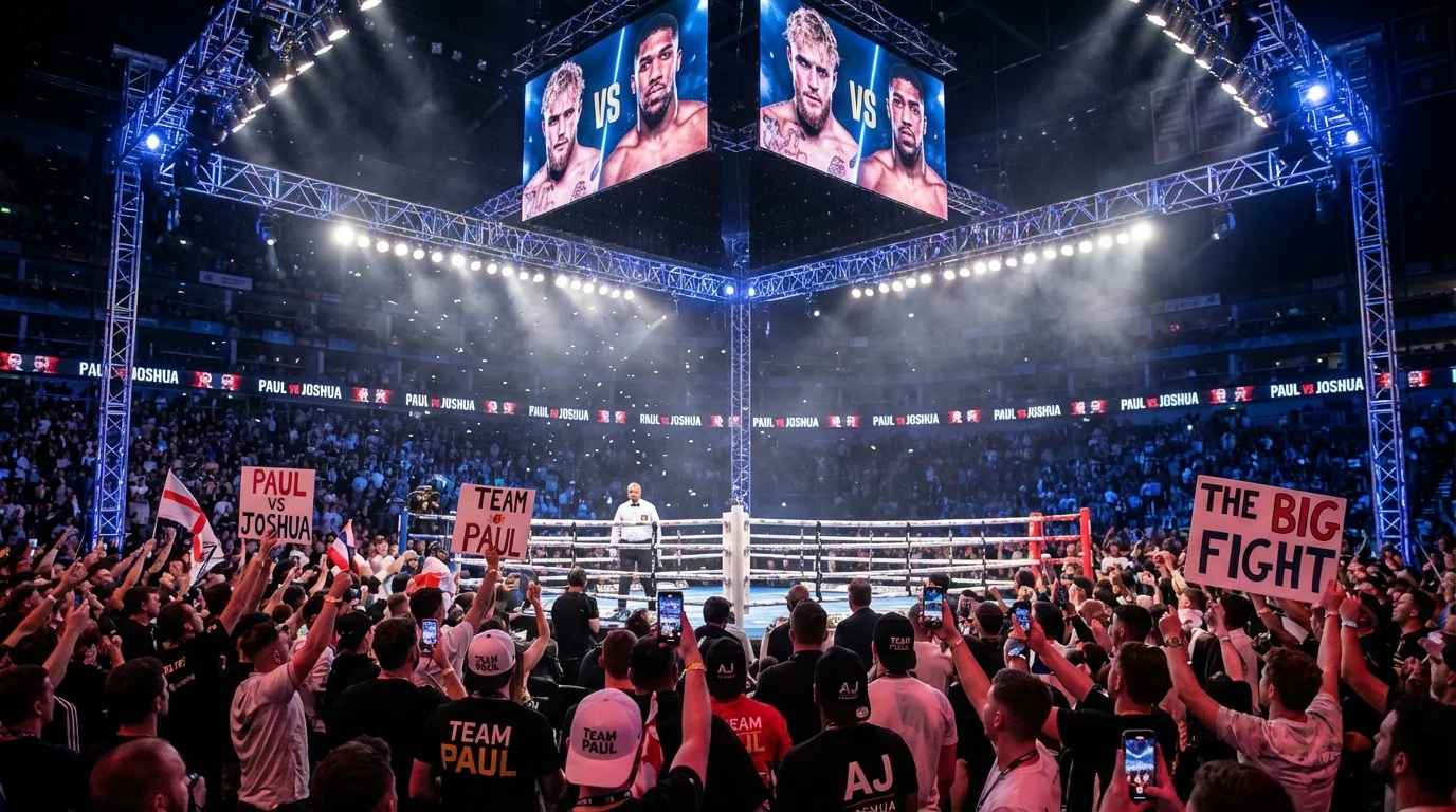 Betting Frenzy Around Jake Paul vs. Joshua - Image 1