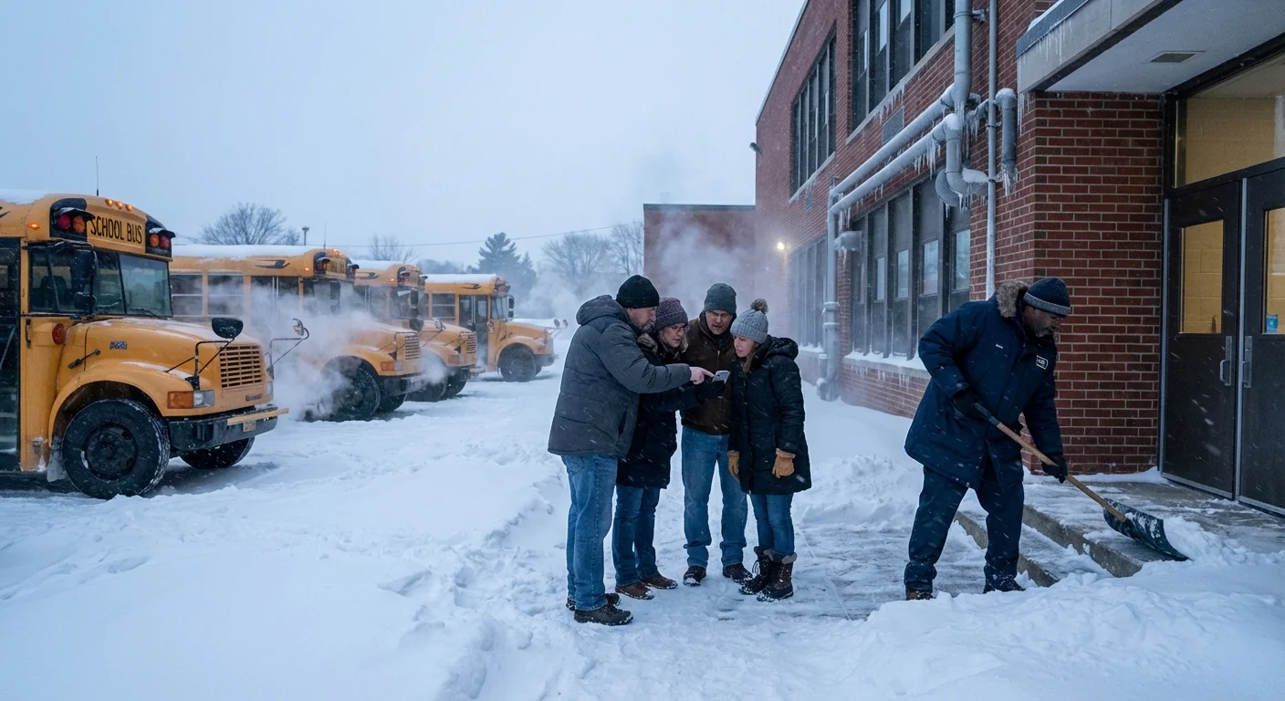 Bitter Cold Prompts Widespread School Delays - Image 1