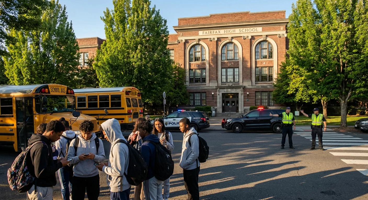 Bomb Threat Prompts Evacuation at Fairfax High - Image 1