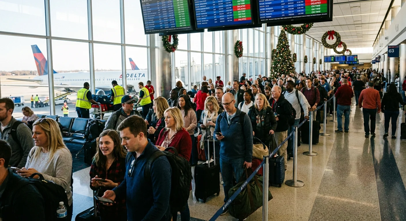Boxing Day Travel Chaos: Delta Cancels Hundreds - Image 1