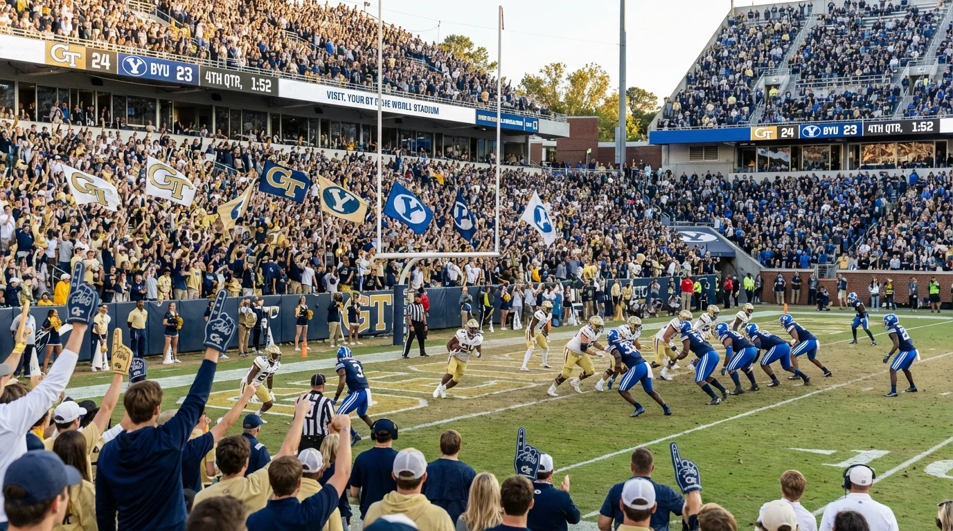 Can BYU Withstand Georgia Tech's Intricate Offense? - Image 1