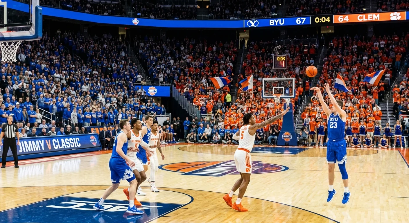 BYU's Historic Comeback Beats Clemson With Buzzer-Beater - Image 1