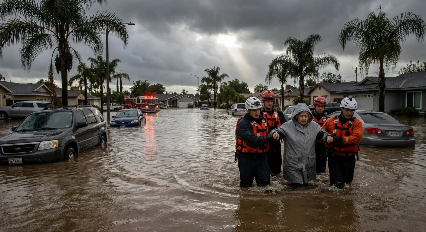 California Flooding Disrupts Christmas: Storms and Mudslides - Image 1
