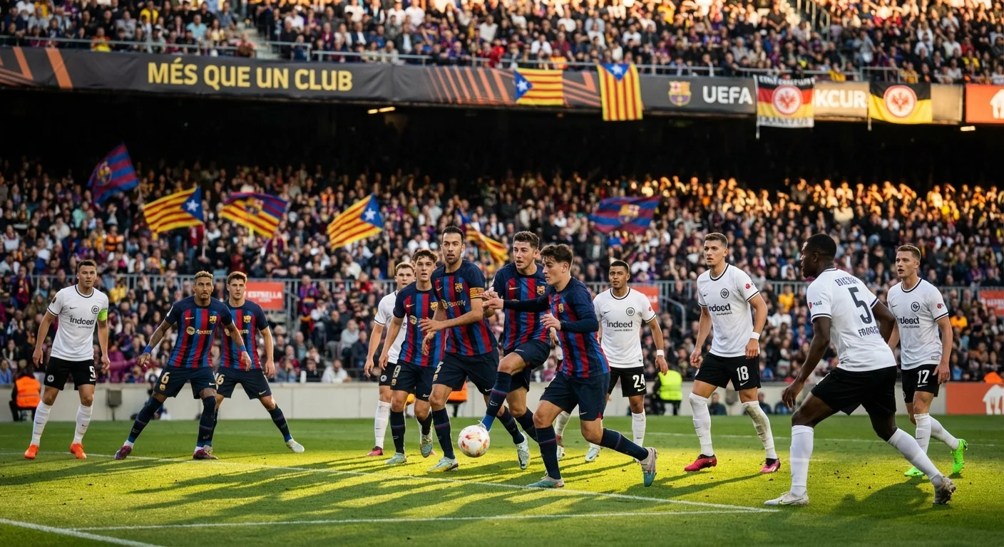 Camp Nou Return: Barça vs Frankfurt Showdown - Image 2