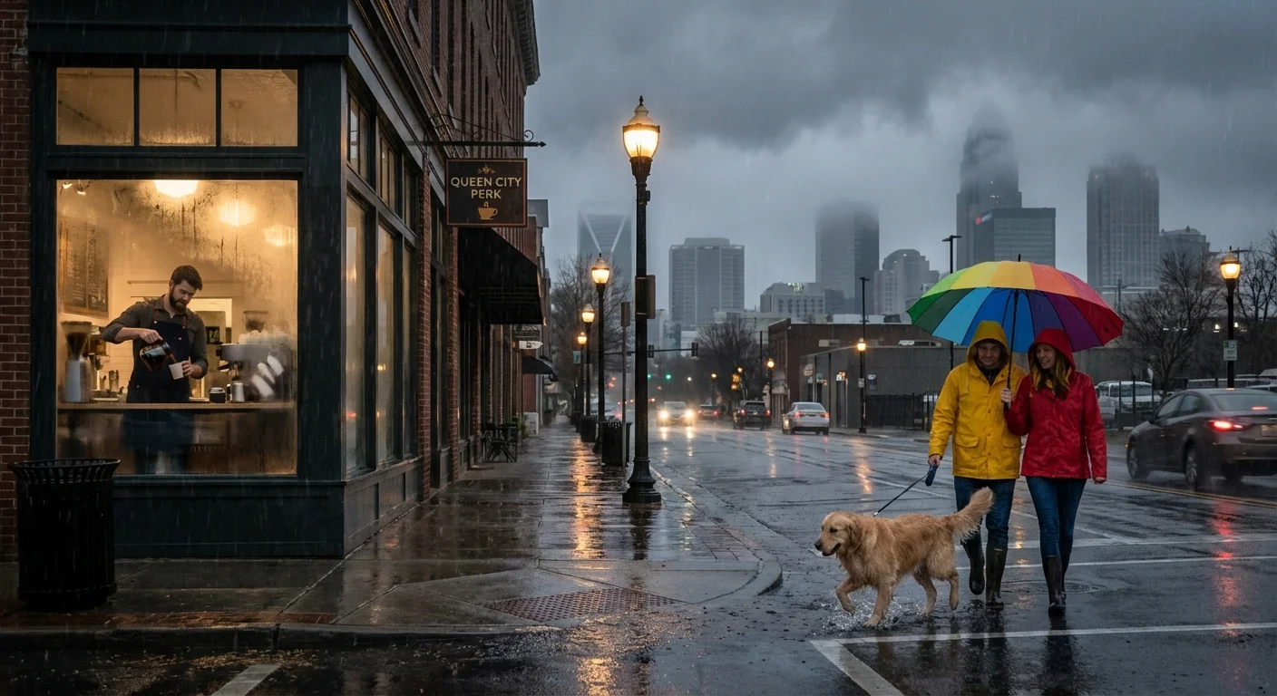 Charlotte's Chilly Rain: What to Expect Today - Image 1
