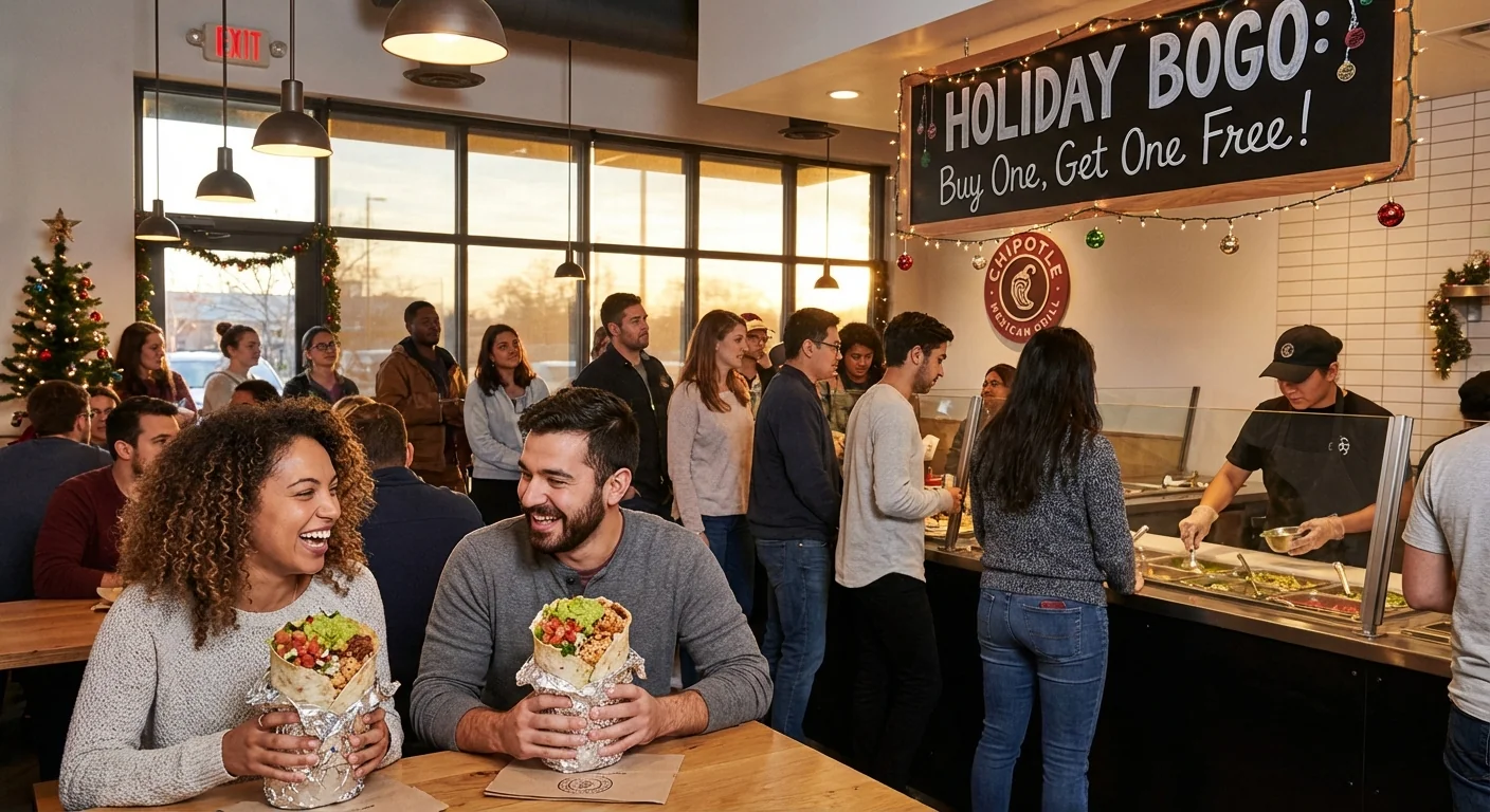 Chipotle Burrito BOGO Tonight: Free Entrée After 4 PM - Image 1