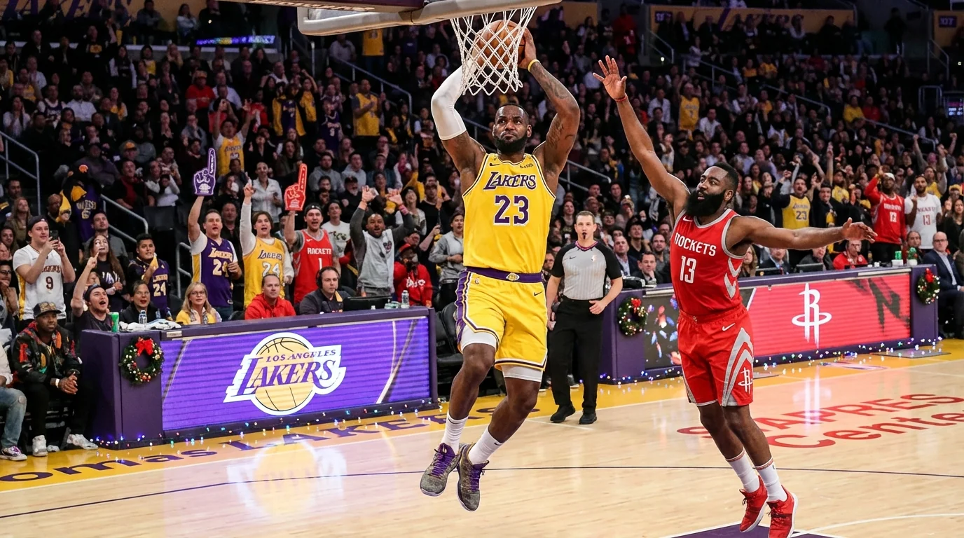 Christmas Clash: Rockets vs. Lakers Preview - Image 1