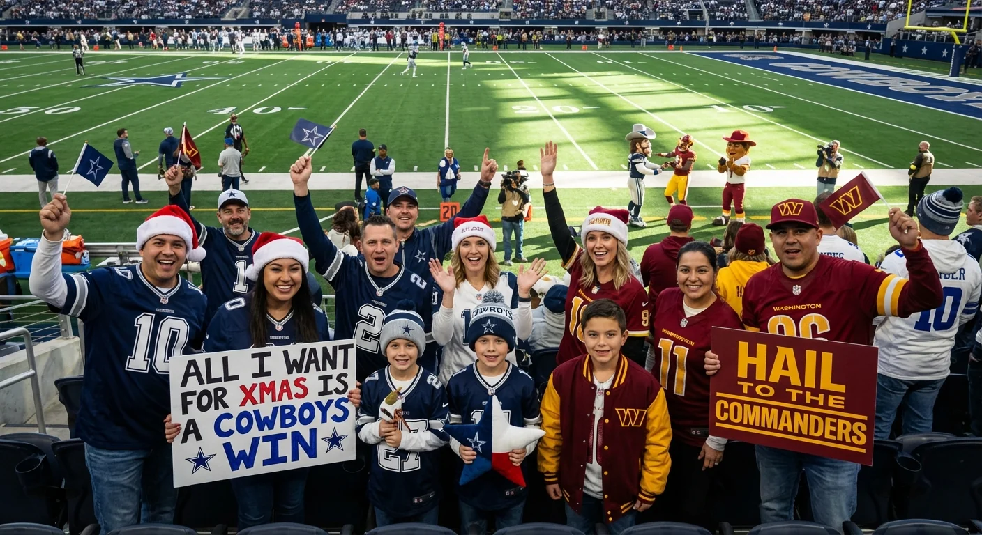 Christmas Showdown: Cowboys vs. Commanders - Image 1