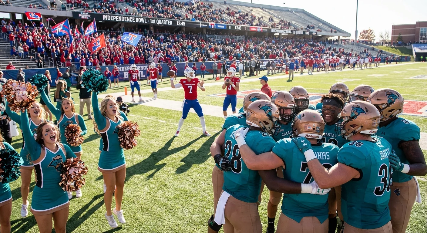 Coastal vs. Louisiana Tech: Independence Bowl Clash - Image 1