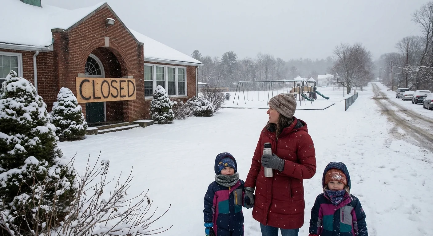 Connecticut Schools Closing Tuesday Amid Snowy Storm - Image 1