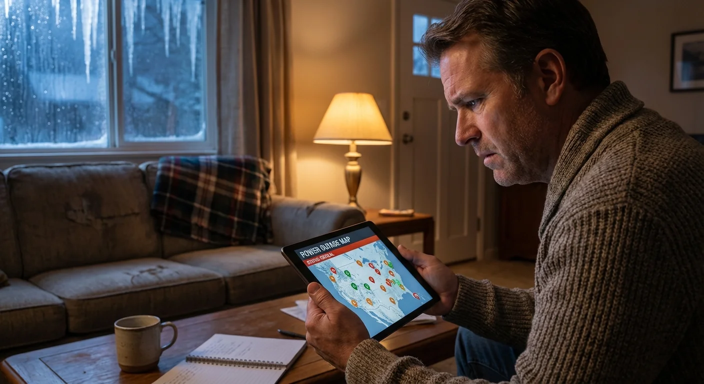 Consumers Outage Map Lights Up During Freezing Rain - Image 2