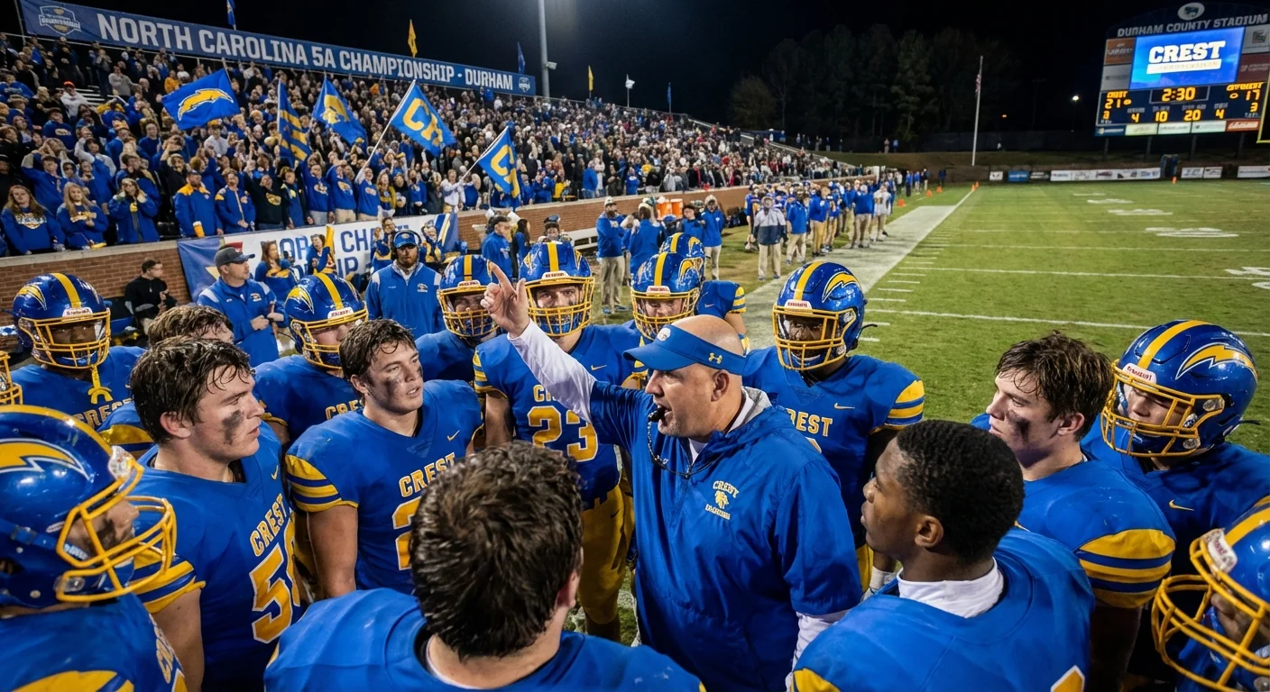 Crest Chargers Chase 5A State Title Tonight - Image 1