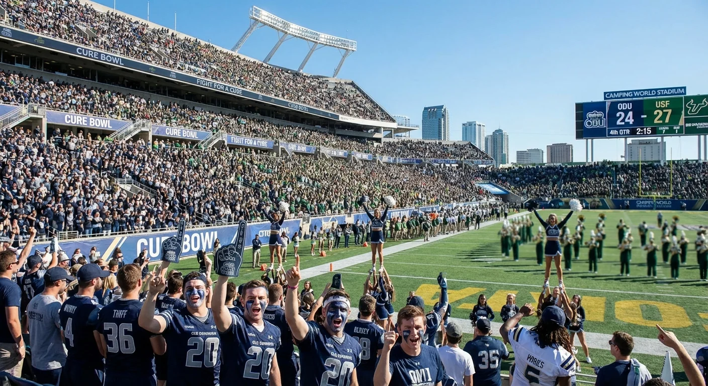 Cure Bowl Showdown: Old Dominion vs South Florida - Image 1