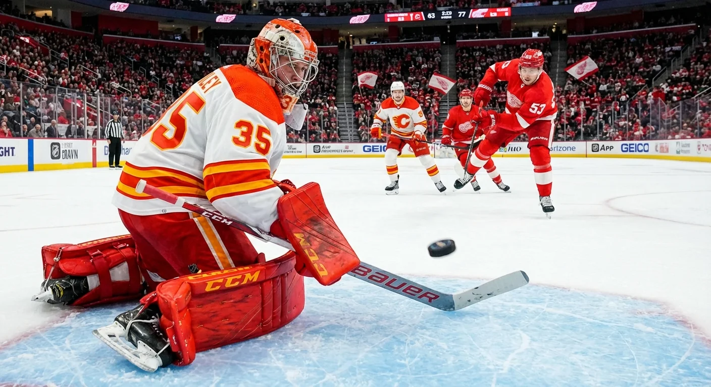 DeBrincat, Gibson Propel Red Wings Past Flames - Image 2