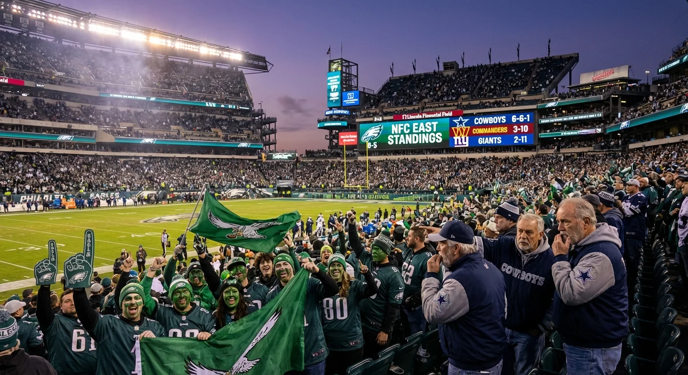 Eagles' Lead Shaky — Can Cowboys Steal NFC East? - Image 1