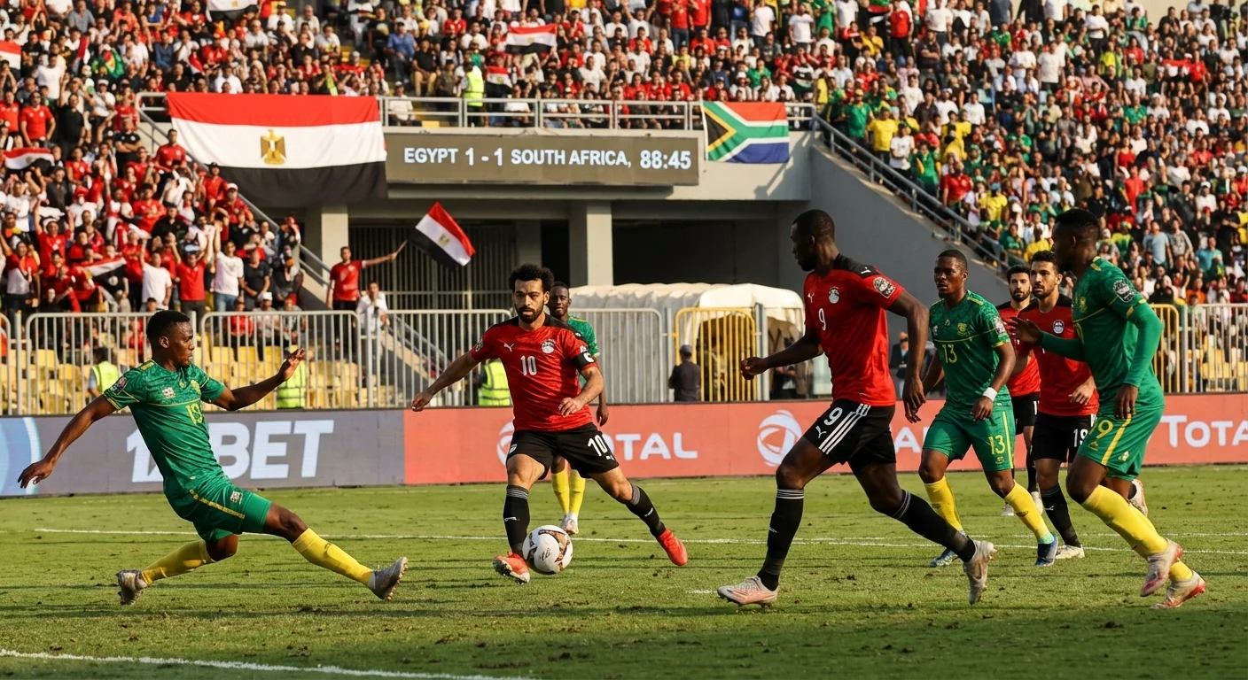Egypt Lead South Africa 1-0 at AFCON - Image 1