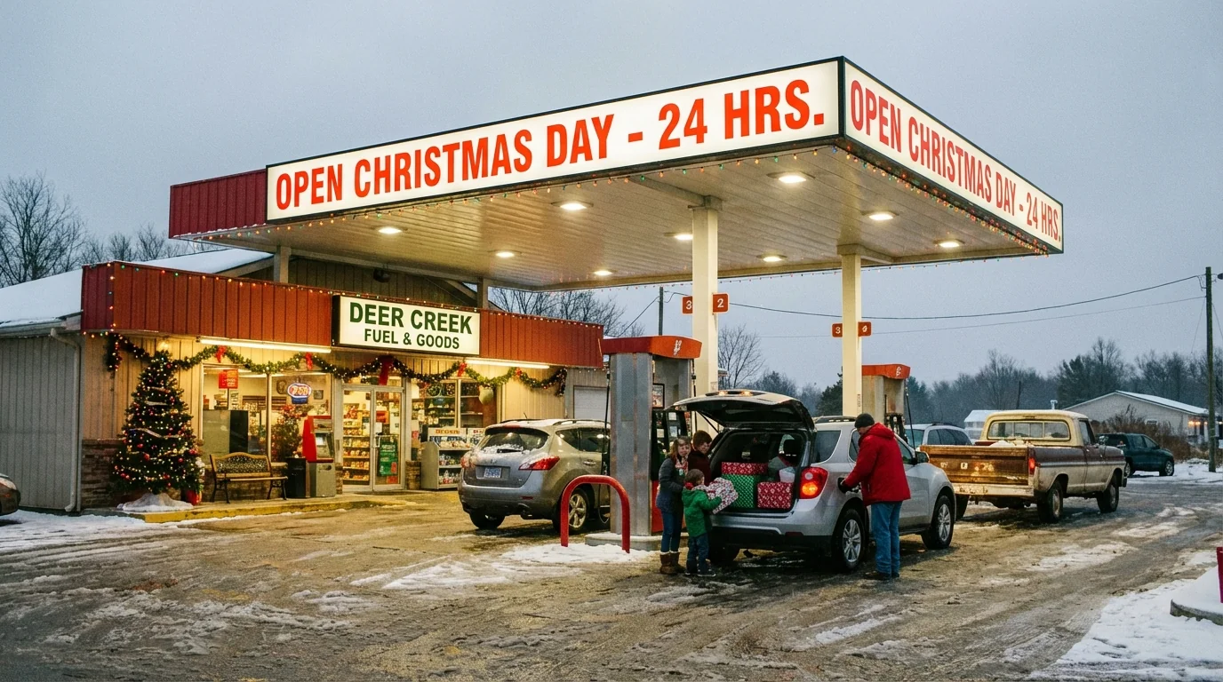 Where to Find Gas on Christmas Day - Image 1