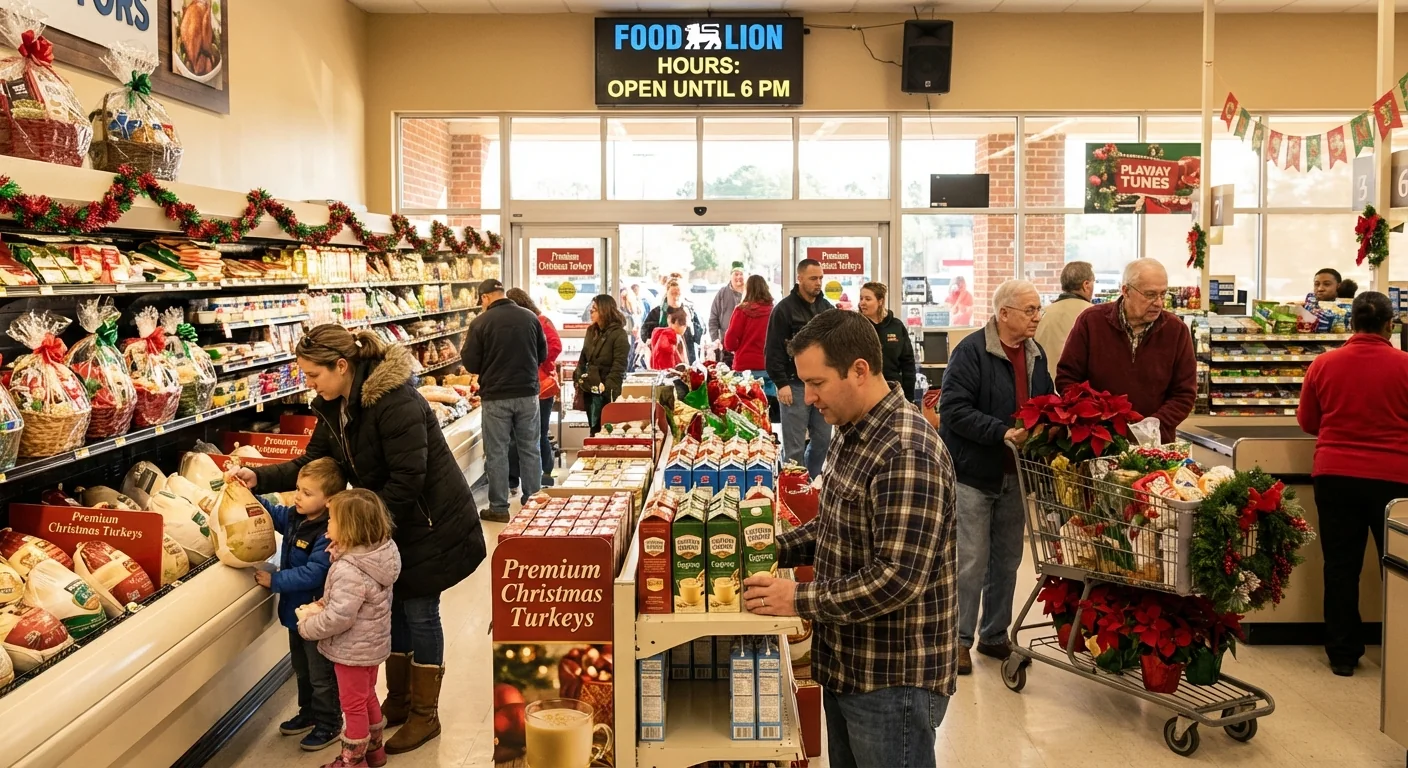 Food Lion Christmas Eve Hours: What You Need - Image 1