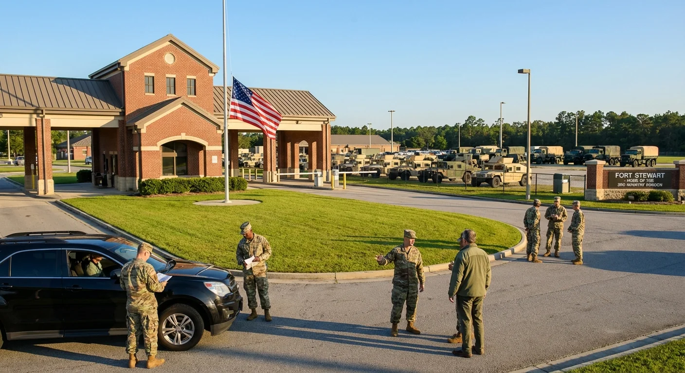 Fort Stewart Shooting: Renewed Scrutiny on Base Security - Image 1