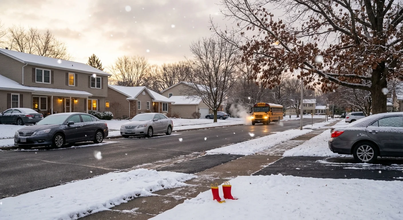 Frigid Blast Forces School Delays Tomorrow - Image 1