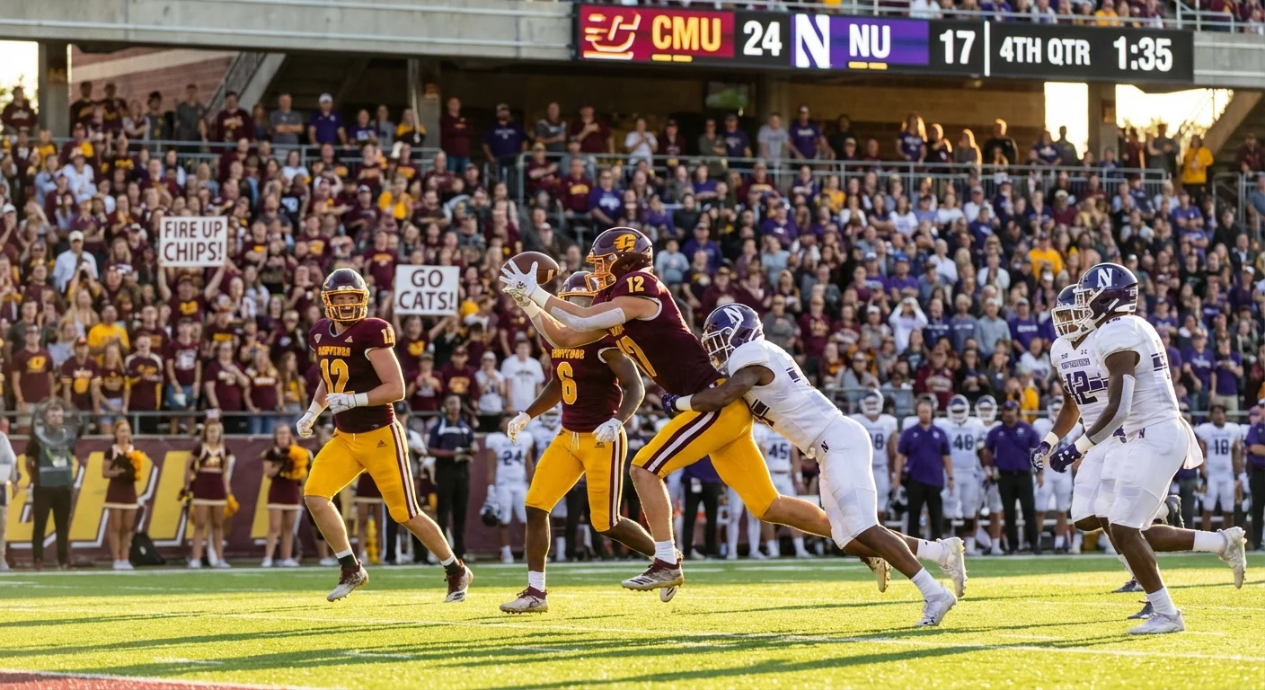 GameAbove Bowl: Northwestern vs. Central Michigan Preview - Image 1