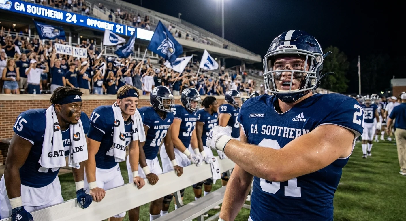Georgia Southern Tops App State 29-10 - Image 2