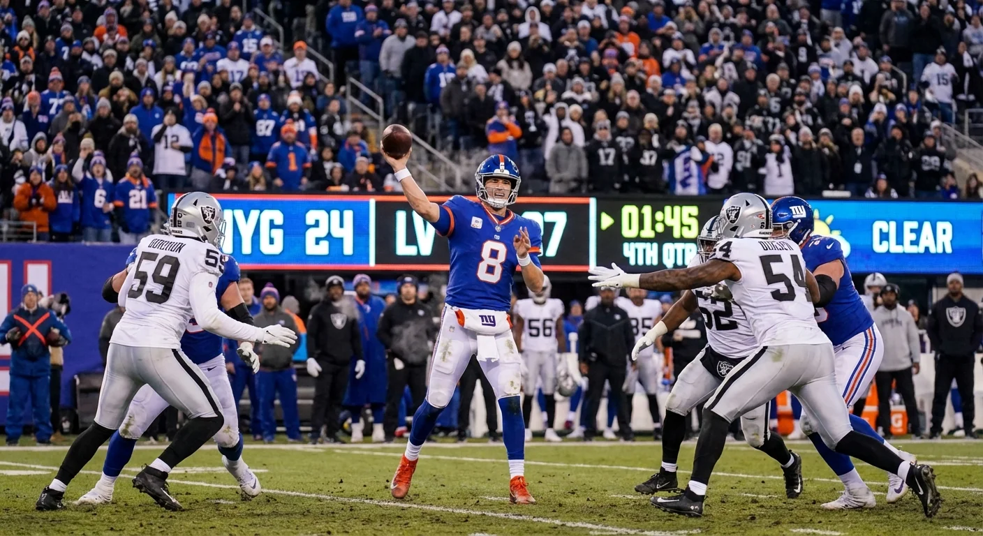 Giants vs Raiders: Draft Fate on the Line - Image 1