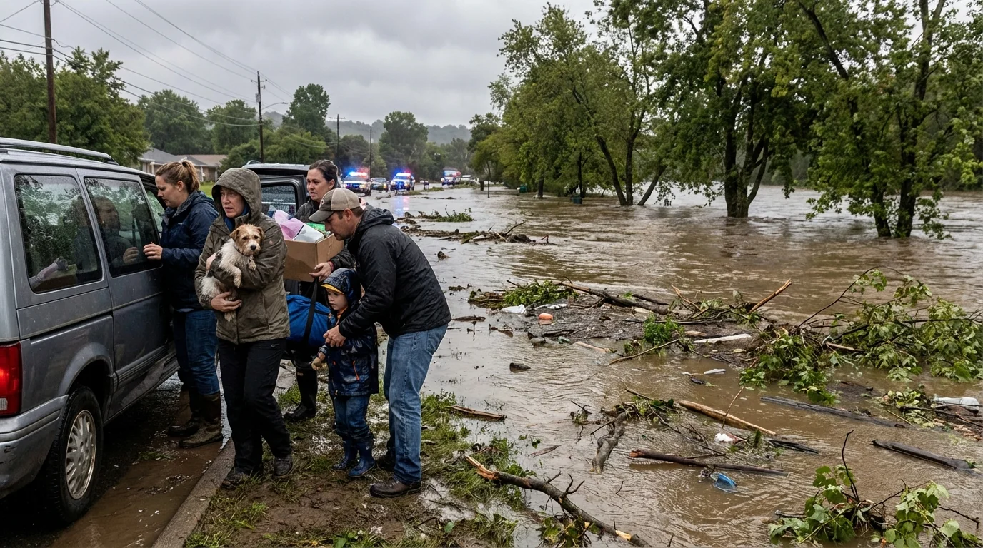 Green River Levee Break Sparks Flash Flood Evacuations - Image 1