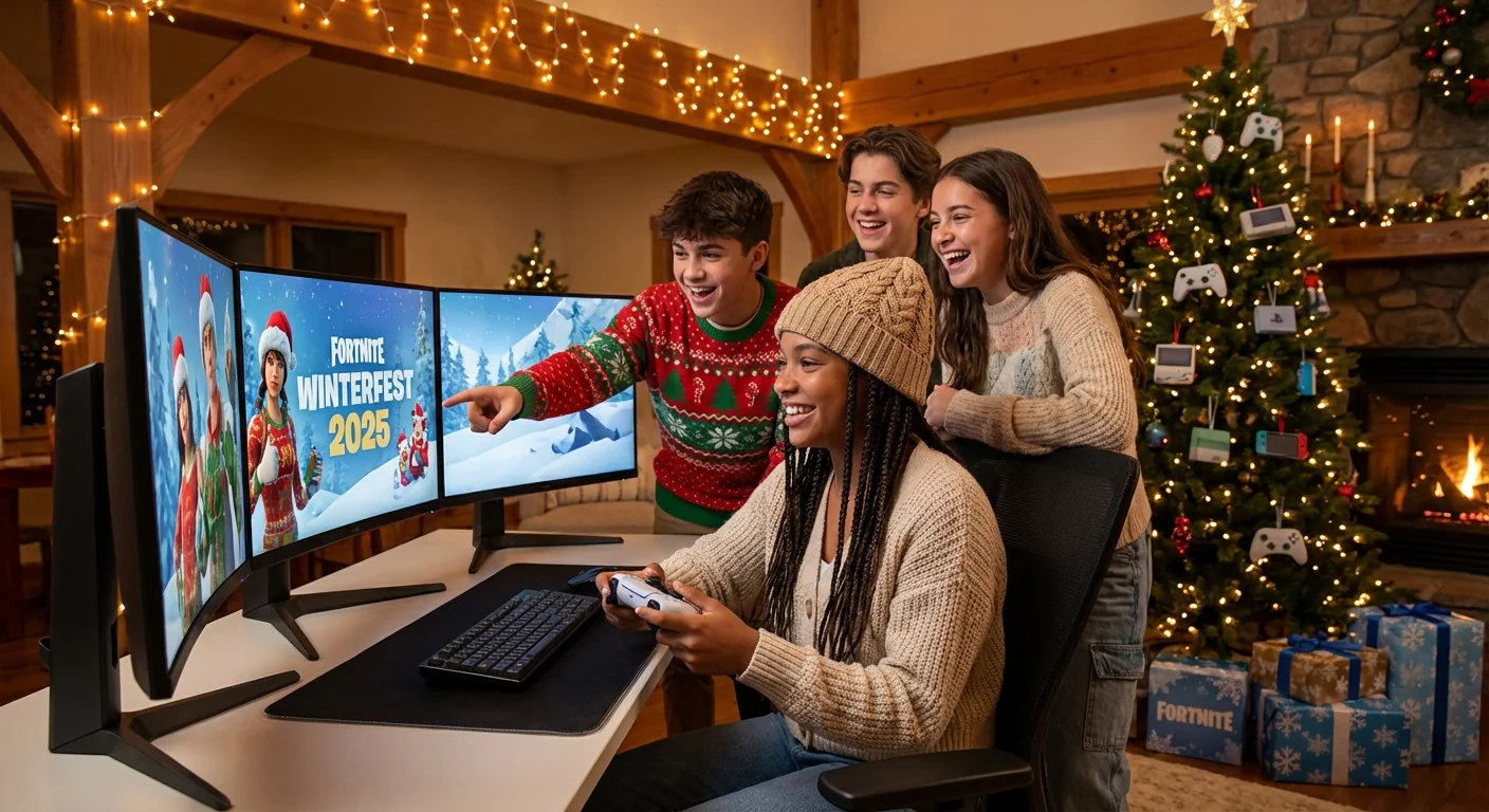 Harry Potter Casts Spell on Fortnite Winterfest 2025 - Image 1