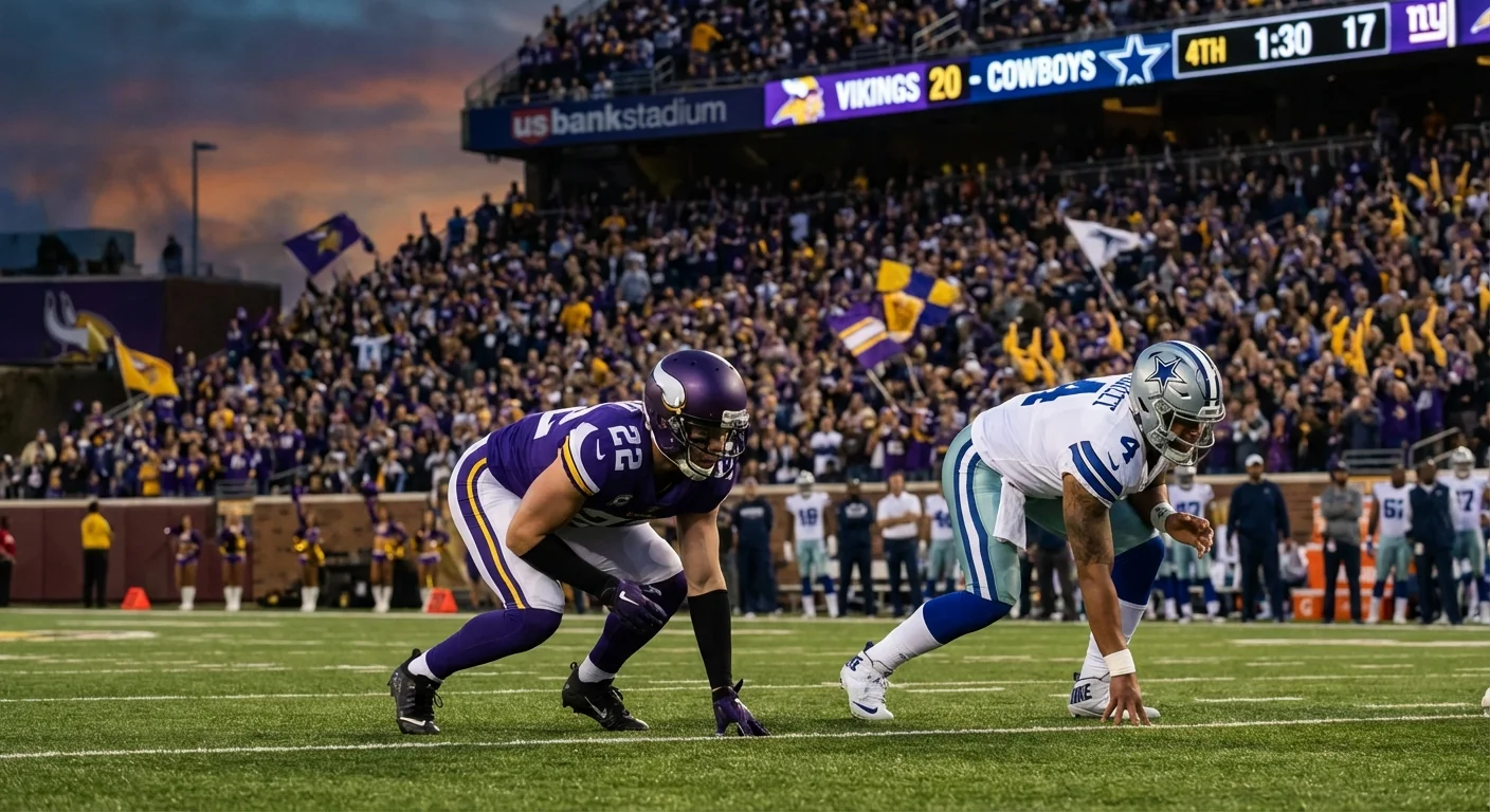 Inactives Shake Up Vikings vs. Cowboys Showdown - Image 2