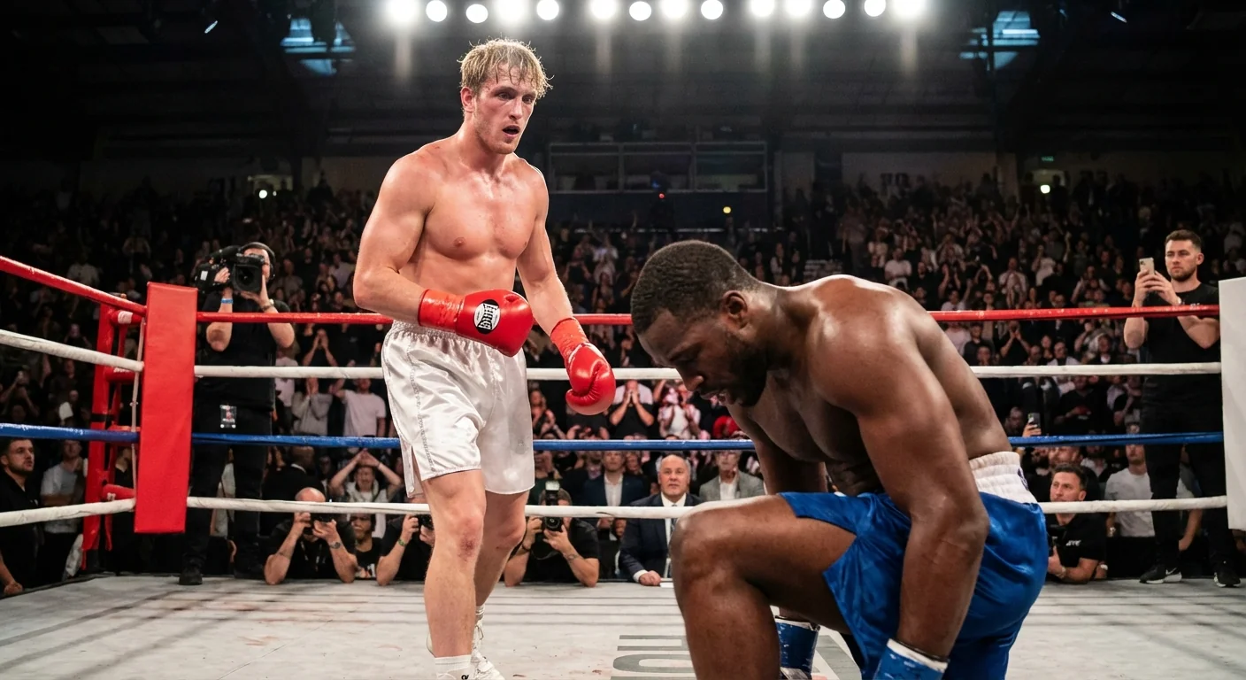 Jake Paul Knocked Out, Hospitalized After Joshua Fight - Image 1
