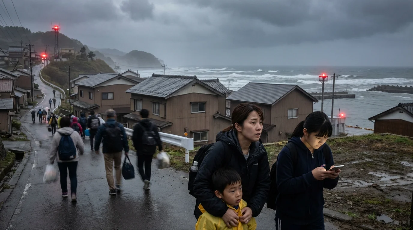 Japan Hit by Major Quake; Tsunami Warnings Issued - Image 1
