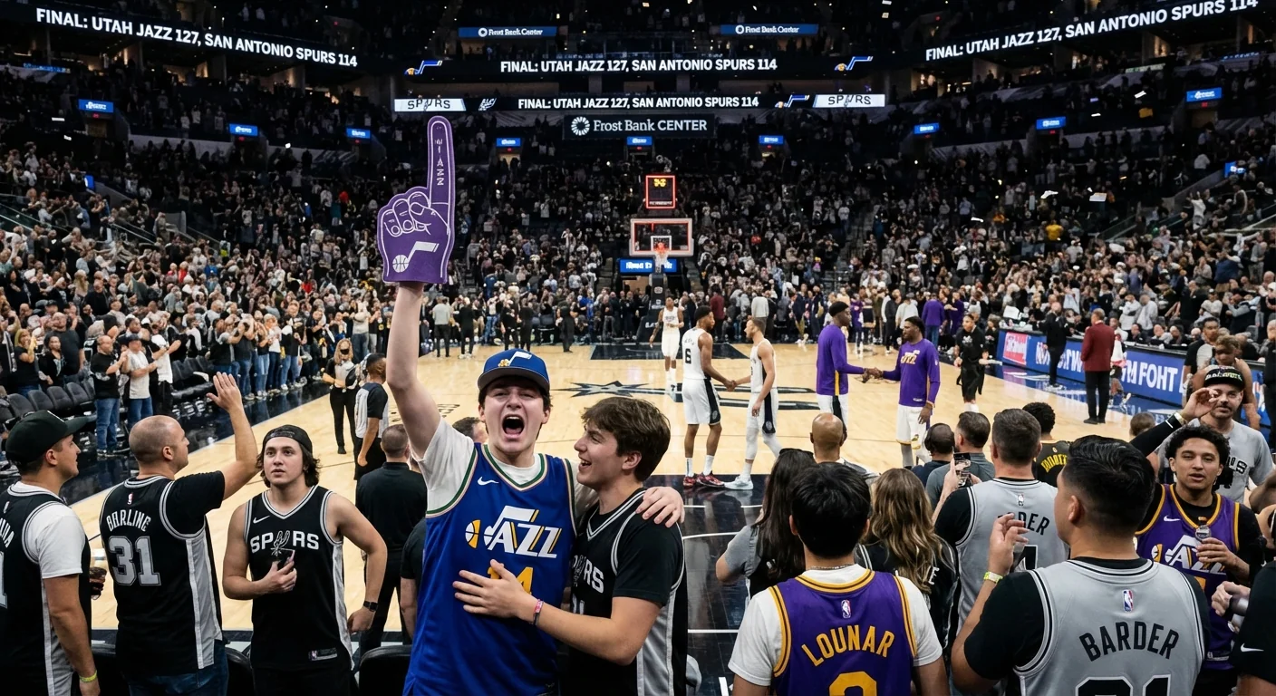 Jazz Shock Spurs; Wembanyama’s Return Falls Short - Image 1