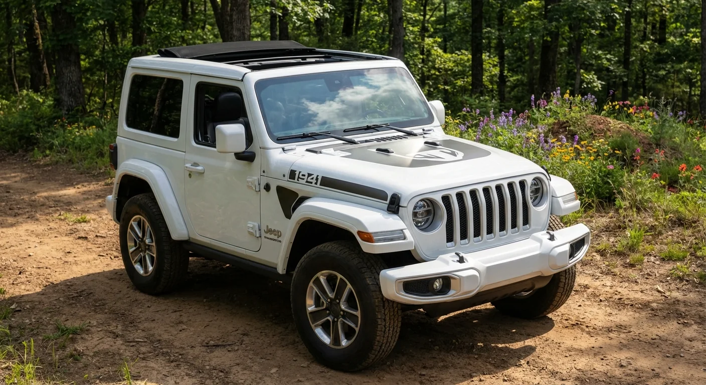 Jeep Wrangler Whitecap Brings Retro White‑Topped Style - Image 1