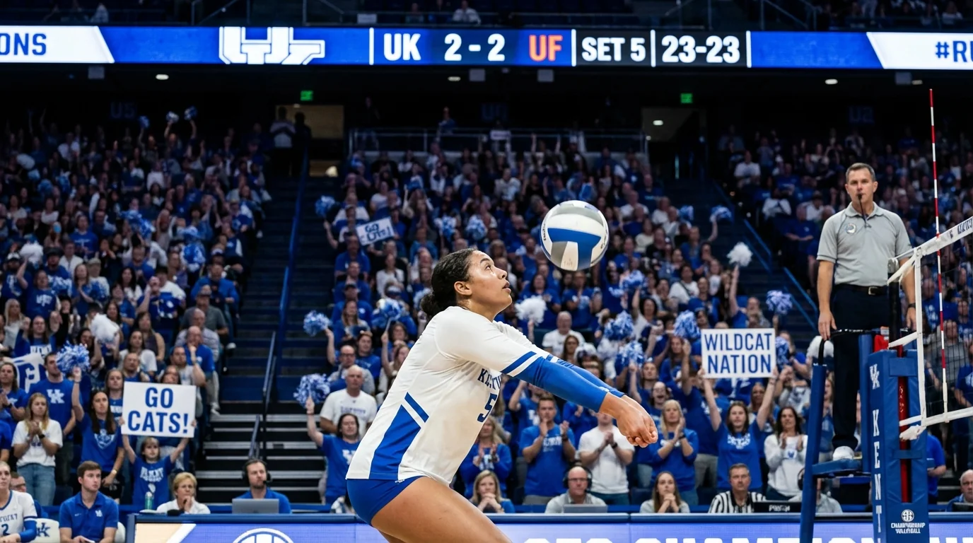 Kentucky Survives Five-Set Thriller, Ends Wisconsin Run - Image 2