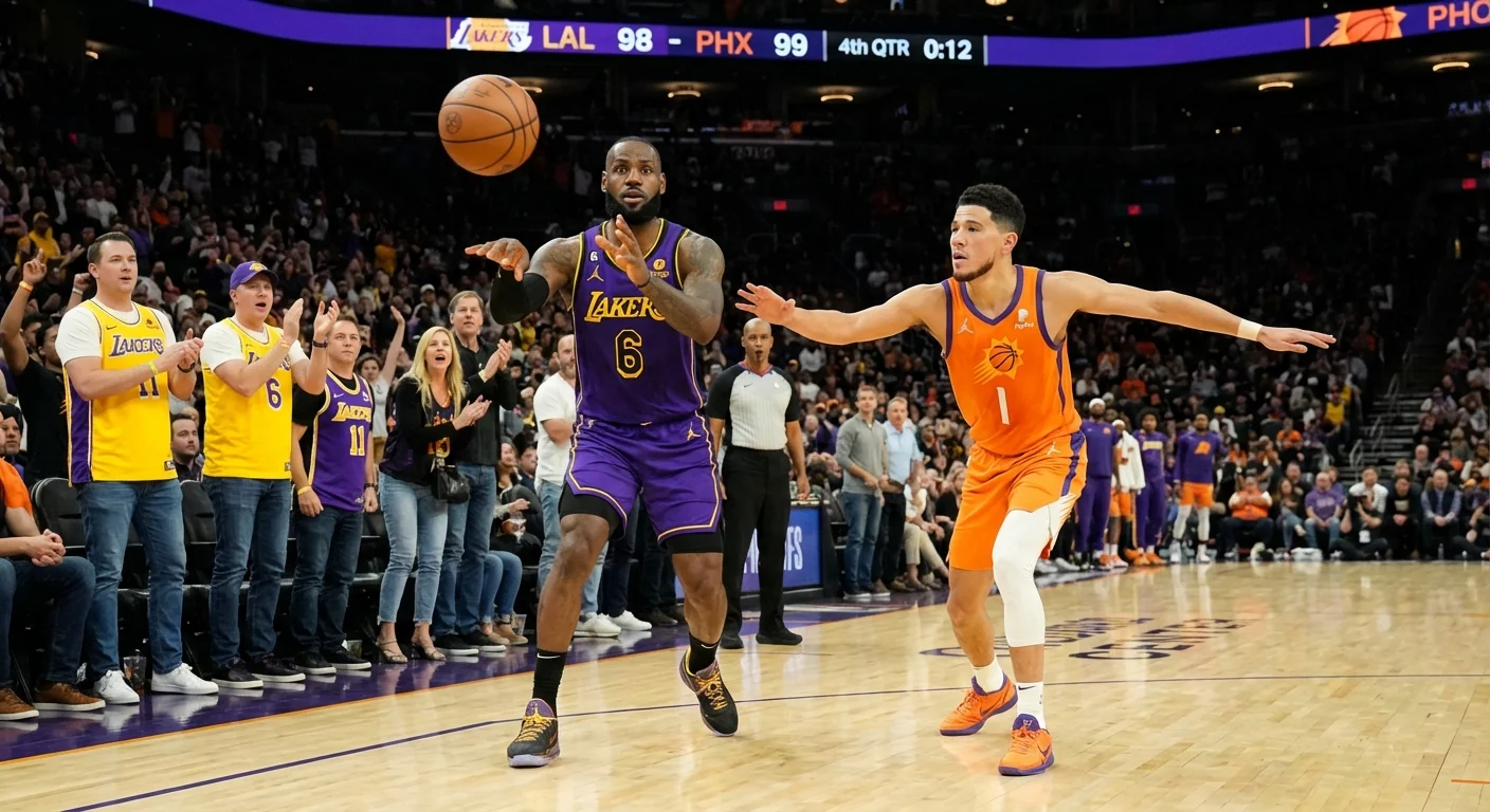 LeBron Clutches Win After Brooks Ejection - Image 2