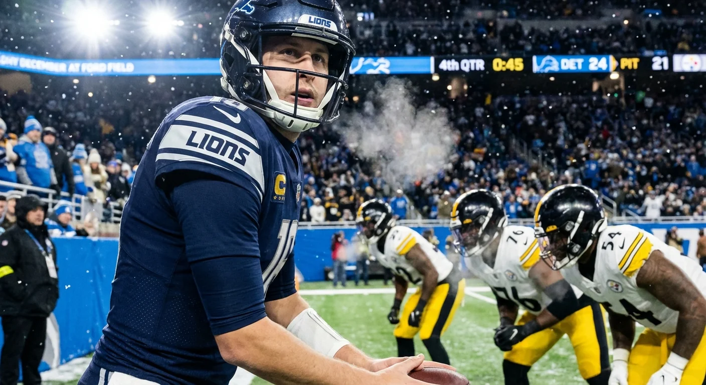 Lions vs. Steelers: Week 16 Showdown - Image 1