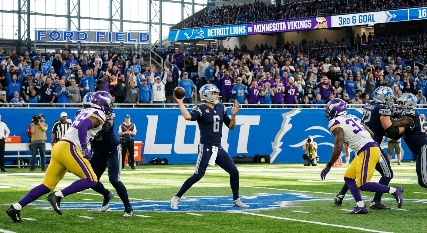 Lions vs Vikings: Christmas Day Playoff Showdown - Image 1