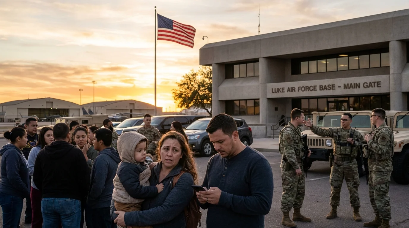 Luke Air Force Base Lockdown After Active Shooter Reports - Image 1