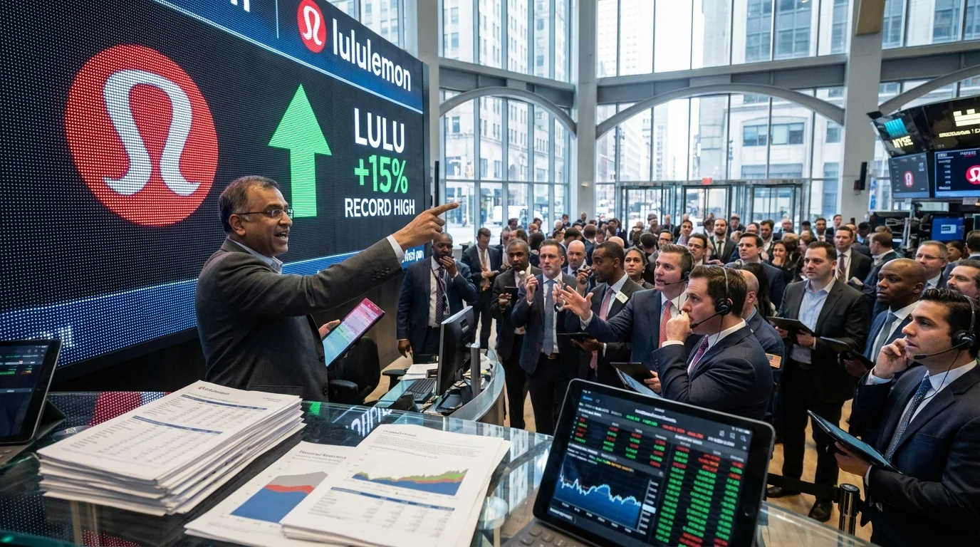 Lululemon Stock Pops on Earnings, CEO Exit - Image 1