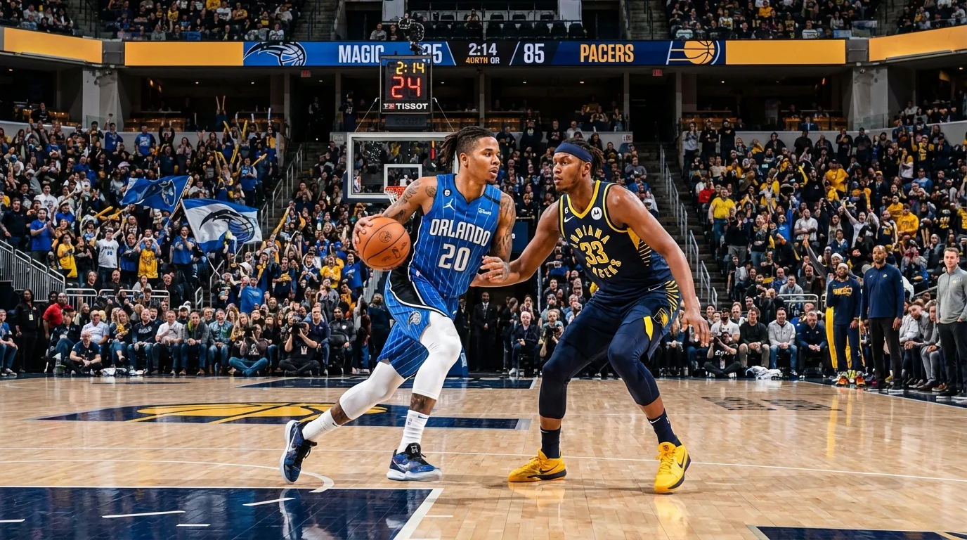 Magic-Pacers Halftime Nail-Biter in Indy - Image 1