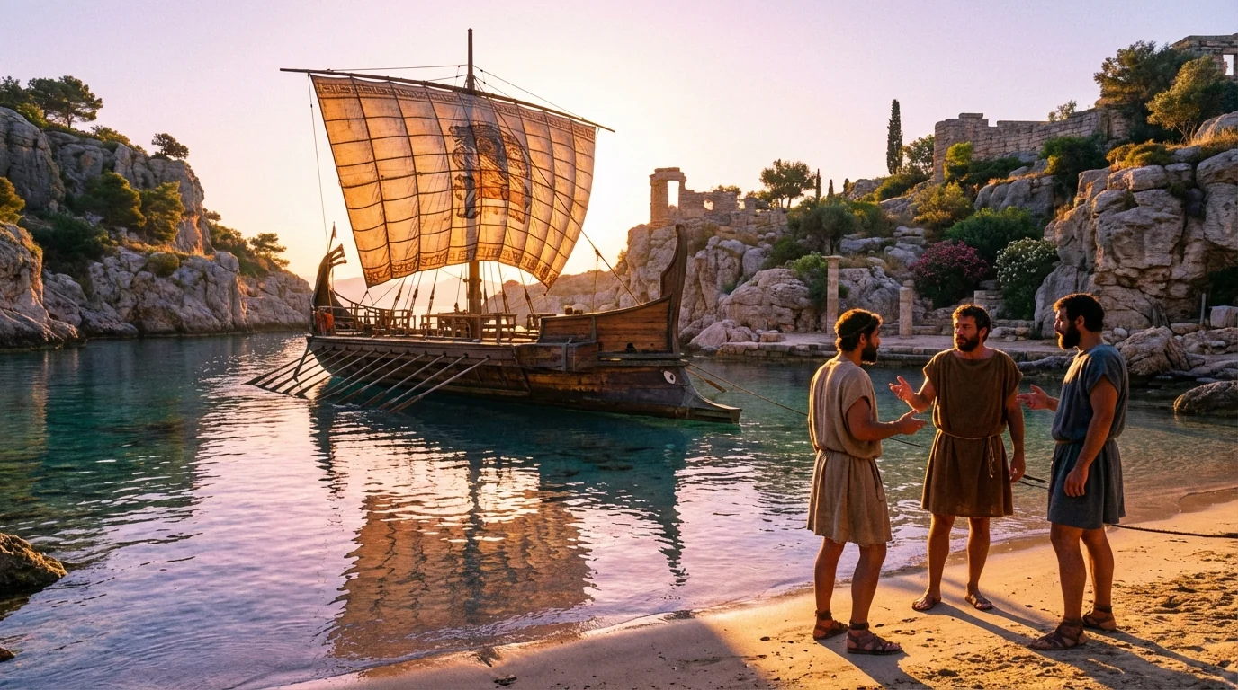 Matt Damon Battles Home in Nolan's 'The Odyssey' Teaser - Image 1