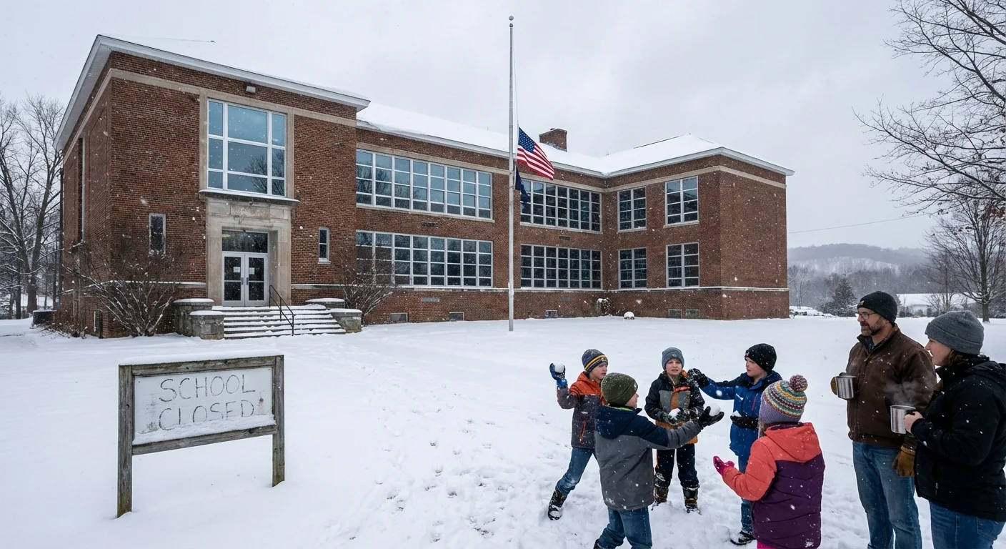 Michigan Schools Close Amid Winter Storms - Image 1