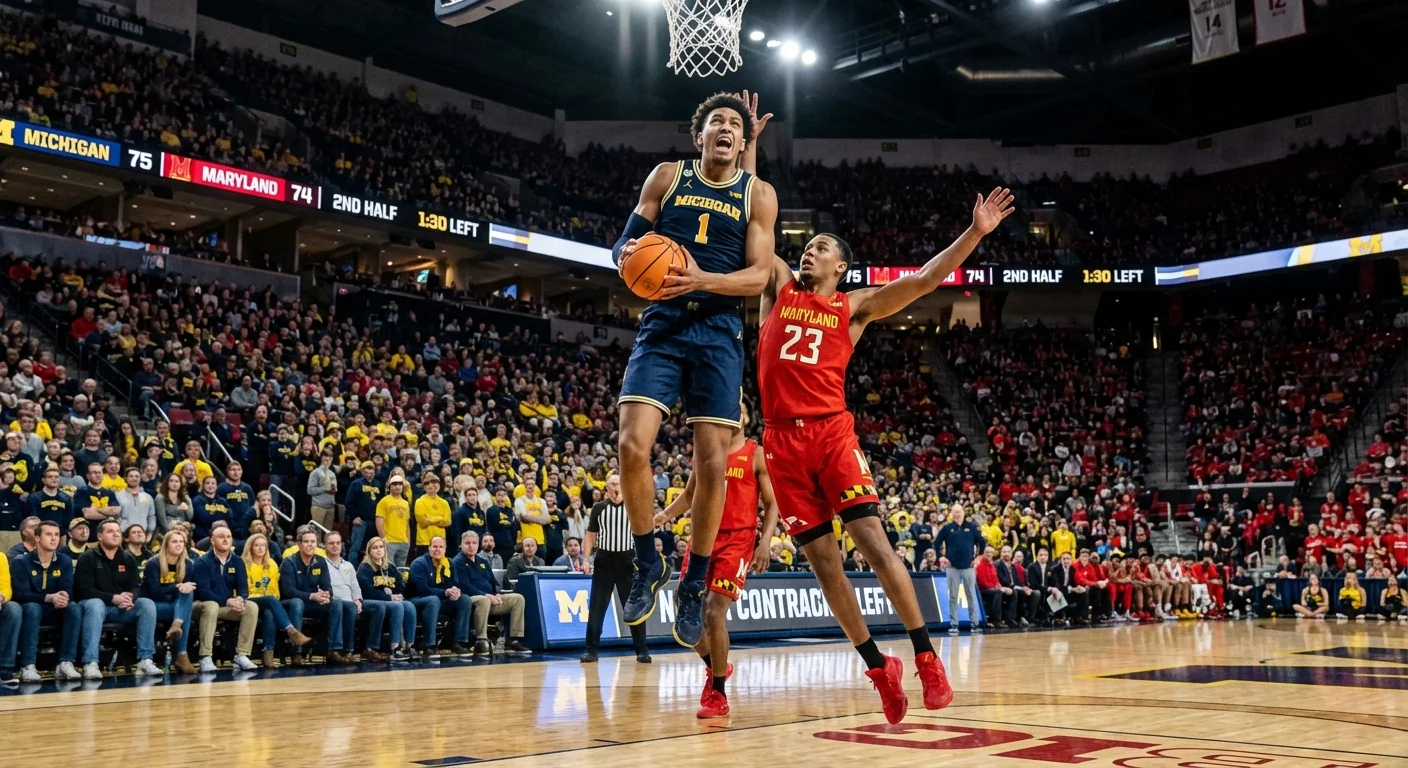 Michigan Surges Past Maryland in Second-Half Blowout - Image 1