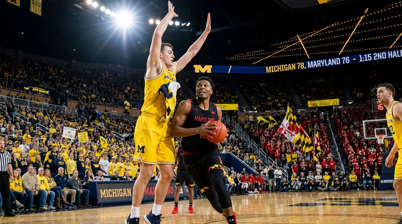 Michigan Surges Past Maryland in Second-Half Blowout - Image 2