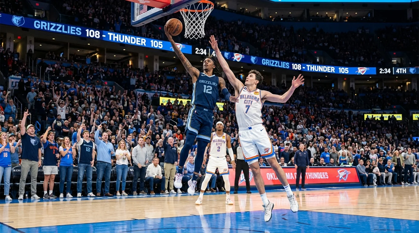 Morant vs. Holmgren: Grizzlies-Thunder Showdown Tonight - Image 1