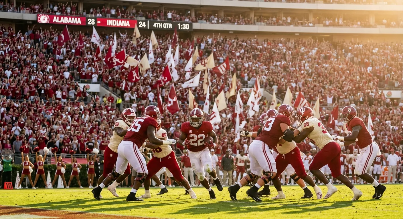 No.1 Indiana vs. Alabama: Rose Bowl Quarterfinal Showdown - Image 2