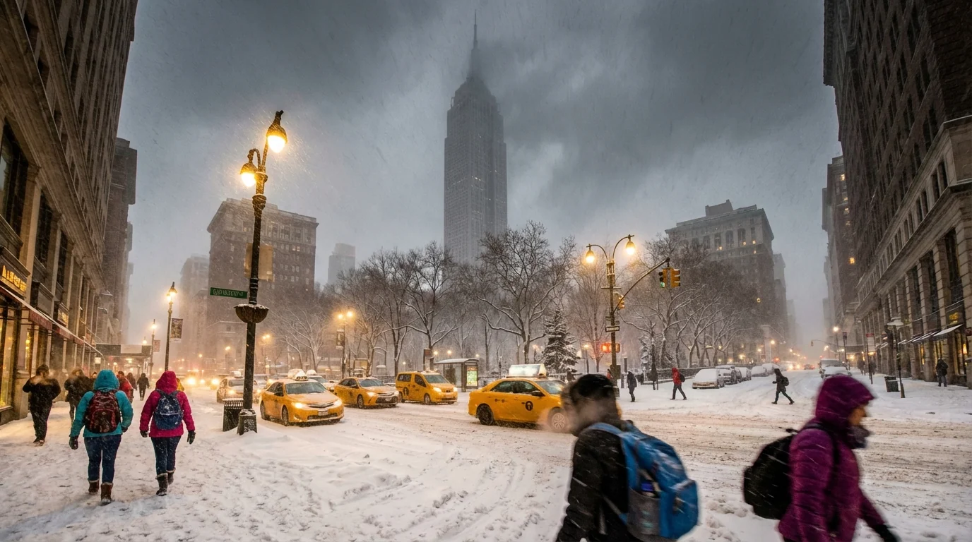NYC Braces for Dangerous Snowstorm - Image 2